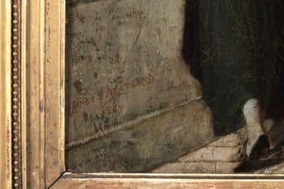 James Bertrand Oil painting - Image 8