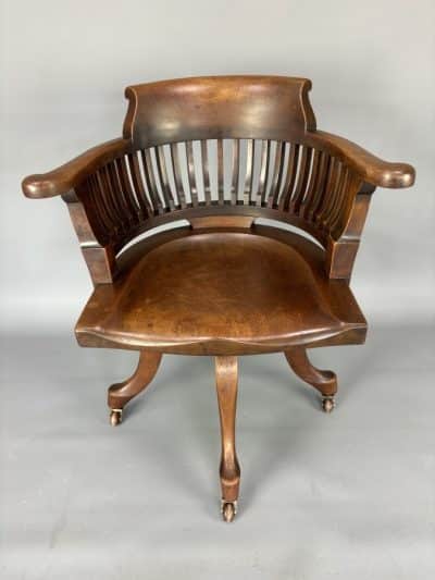 Late Victorian Swivel Desk Chair