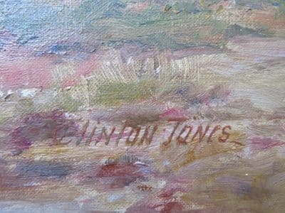 SOLD Josiah Clinton Jones RCA (1848-1936). Large Oil Painting - Image 4