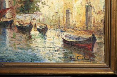 Huge Italo Giordani (1858-1928) Oil painting - Image 10