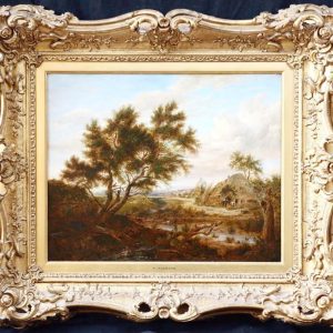 SOLD Patrick Nasmyth R.A. Oil on Canvas (1787-1831) Antique paintings Edinburgh Antique Art
