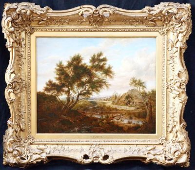 SOLD Patrick Nasmyth R.A. Oil on Canvas (1787-1831) Antique paintings Edinburgh Antique Art 3