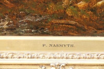 SOLD Patrick Nasmyth R.A. Oil on Canvas (1787-1831) - Image 9