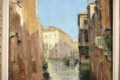 LUIGI  MORETTI (1884-1950) Oil painting Antique Art 5