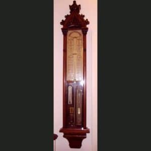 SOLD  ANTIQUE ADMIRAL FITZROY BAROMETER c. 1870 19th century Antique Barometers