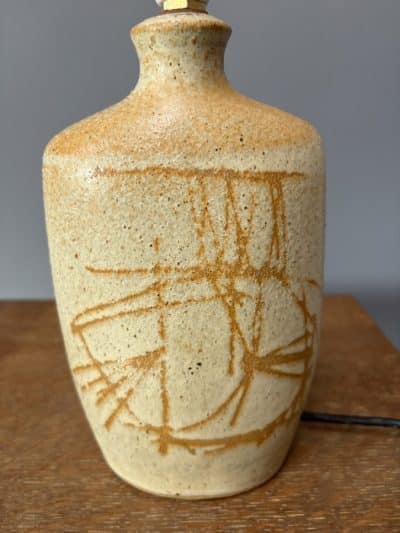 Mid Century Tremaen Cornish Studio Pottery Lamp - Image 4