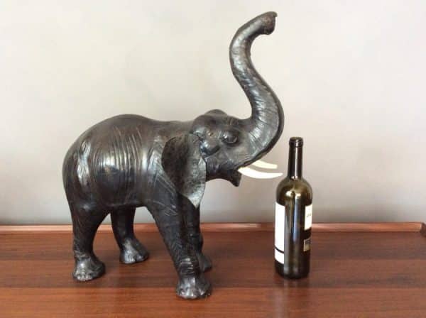 Liberty of London Leather Elephant elephant Antique Collectibles 9