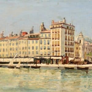 LOUIS  NATTERO (1875-1915) Toulon France 19th century Antique Art