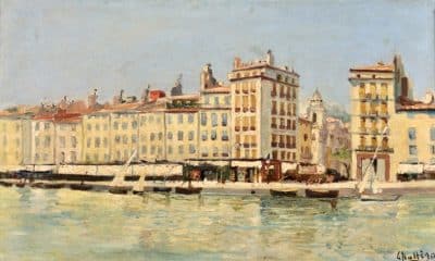 LOUIS  NATTERO (1875-1915) Toulon France 19th century Antique Art 3