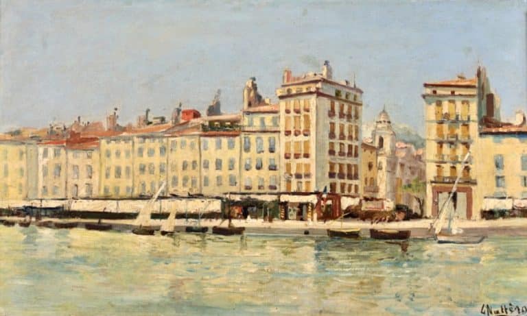 LOUIS  NATTERO (1875-1915) Toulon France