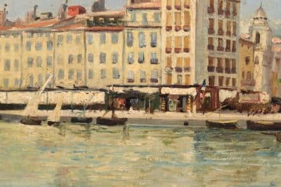 LOUIS  NATTERO (1875-1915) Toulon France 19th century Antique Art 4