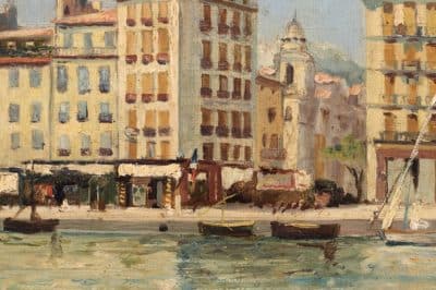 LOUIS  NATTERO (1875-1915) Toulon France 19th century Antique Art 5