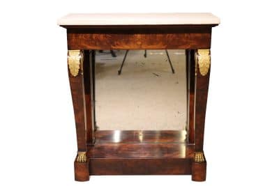 19thc French Marble Top Console Table 19th century Antique Tables 6