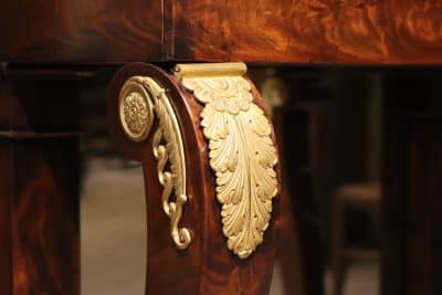 19thc French Marble Top Console Table - Image 5