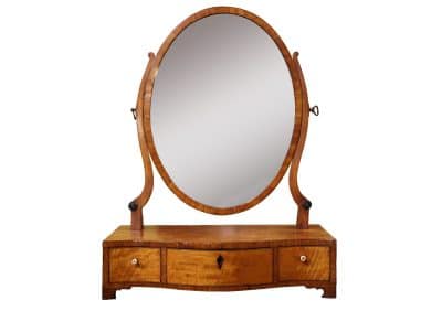 George III Box Base Toilet Mirror