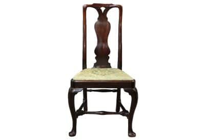 Pair of Geo I Walnut High Back Chairs - Image 3