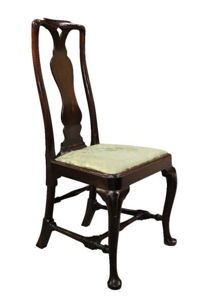 Pair of Geo I Walnut High Back Chairs - Image 5