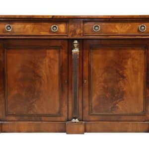 Victorian Flame Mahogany Chiffonier 19th century Antique Sideboards 3