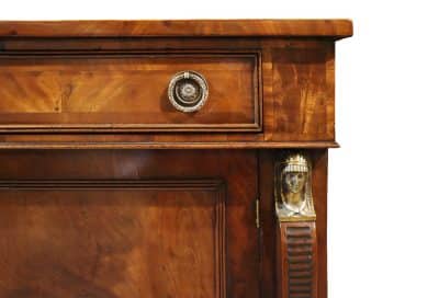 Victorian Flame Mahogany Chiffonier 19th century Antique Sideboards 7