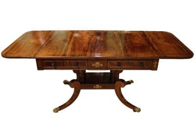 Regency Rosewood Sofa Table