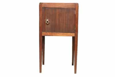 Georgian Mahogany Bedside Cabinet Antique Cabinets 3