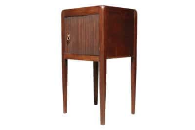 Georgian Mahogany Bedside Cabinet Antique Cabinets 4