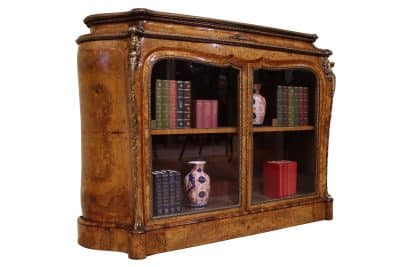 Exceptional Burr Walnut & Kingwood Side Cabinet - Image 5