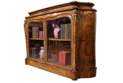 Exceptional Burr Walnut & Kingwood Side Cabinet - Image 2