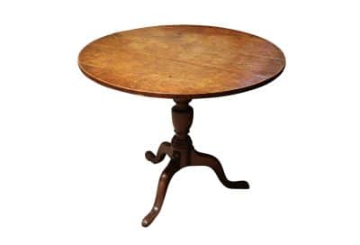 18thc Oak Circular Table