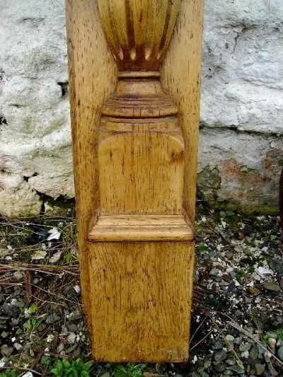 SOLD Victorian carved pine fire surround 19th century Antique Furniture 7