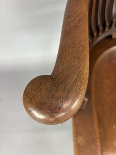 Late Victorian Swivel Desk Chair - Image 3