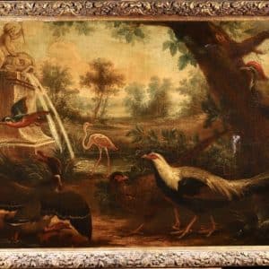 Huge 18th cent Old Master Oil painting 18th Cent Antique Art