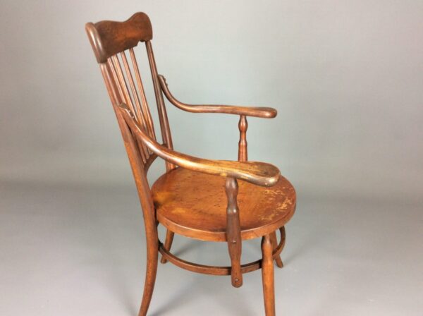 Bentwood Desk Armchair bentwood Antique Chairs 7