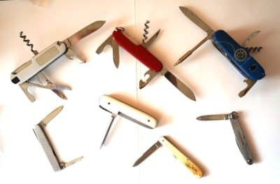 Vintage Collection of 7 Knives Folding Knives Antique Knives 4