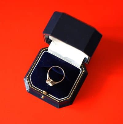 Antique Stunning Platinum 1.4ct Solitaire Diamond Engagement Ring - Boxed - Image 9