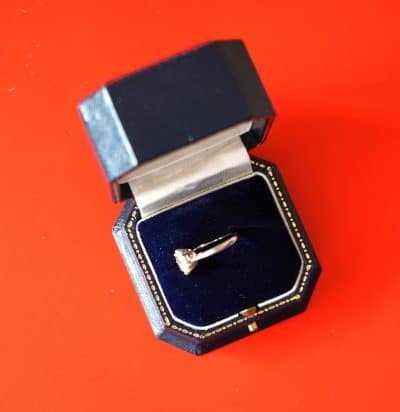 Antique Stunning Platinum 1.4ct Solitaire Diamond Engagement Ring - Boxed - Image 3