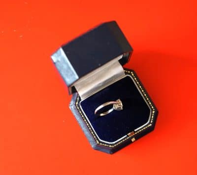 Antique Stunning Platinum 1.4ct Solitaire Diamond Engagement Ring - Boxed - Image 11