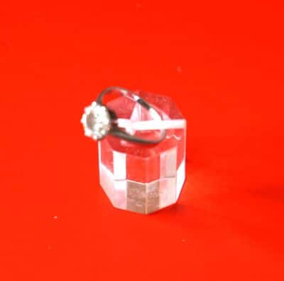 Antique Stunning Platinum 1.4ct Solitaire Diamond Engagement Ring - Boxed - Image 2