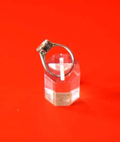 Antique Stunning Platinum 1.4ct Solitaire Diamond Engagement Ring - Boxed - Image 6