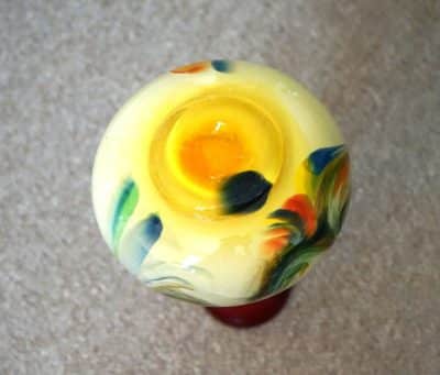 Stunning Vintage Art Glass Vase – Ideal / Wedding / Birthday Present antique glass Antique Glassware 5