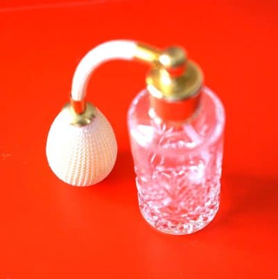 Vintage Beautiful Royal Doulton Cut Glass Perfume / Scent Atomiser – Ideal Gift / Present Antique Glassware 9