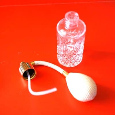 Vintage Beautiful Royal Doulton Cut Glass Perfume / Scent Atomiser – Ideal Gift / Present - Image 3