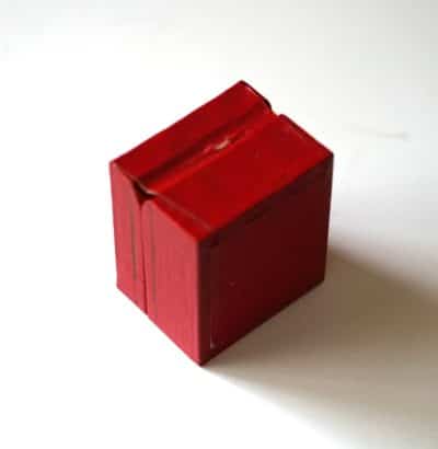 A Walter Bull and Sons Ltd, Brighton / Ring / Earrings / Cufflinks Box - Jewellery / Collectable - Image 4