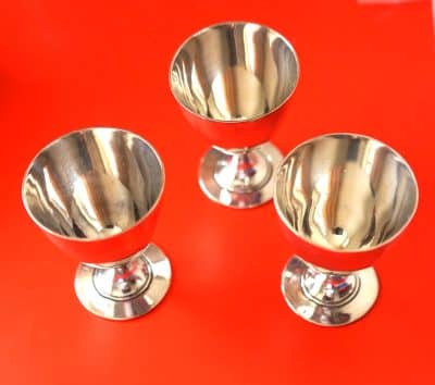 Joseph Rodgers and Sons Sheffield E P Triple Egg Cup Stand – Ideal Gift Silver Plated Items Antique Silver 5
