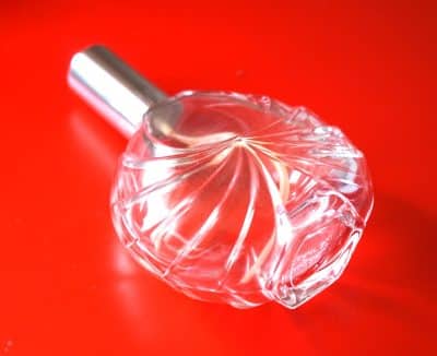 Vintage Clear Crystal French Perfume / Scent Atomiser – Ideal Gift / Present Glass Atomisers Collectors Glass 4