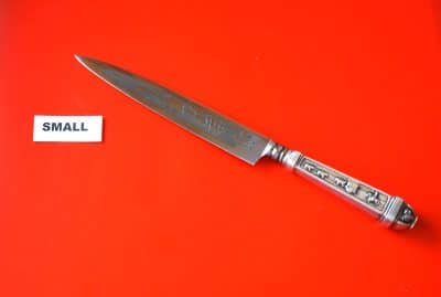 A Vintage Small 7 5/8" Argentinian Gaucho Knife & Sheaf - Image 4