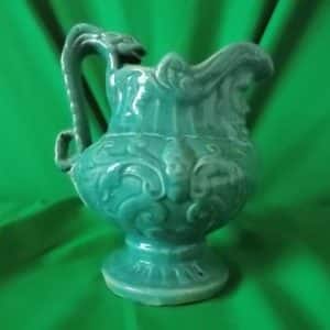SOLD Scottish Pottery Rare DUNMORE Bacchus Jug. Antiques Scotland Antique Ceramics