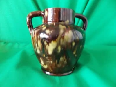 Scottish Pottery DUNMORE Slip glazed Vase
