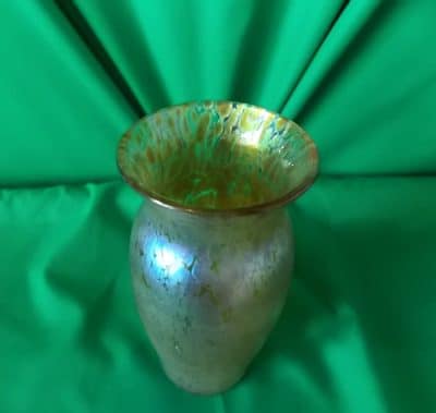 Loetz papillion candia vase circa (1920s) Antiques Scotland Collectors Glass 5