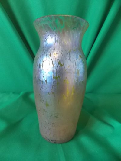 Loetz papillion candia vase circa (1920s) Antiques Scotland Collectors Glass 3